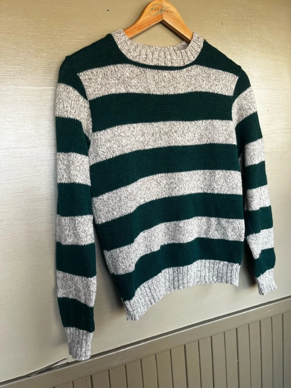 Cambridge Dry Goods Wool Striped Sweater Small - Picture 2 of 7